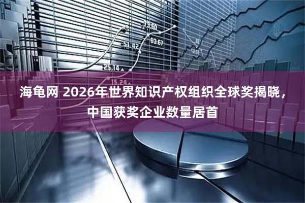 海龟网 2026年世界知识产权组织全球奖揭晓，中国获奖企业数量居首